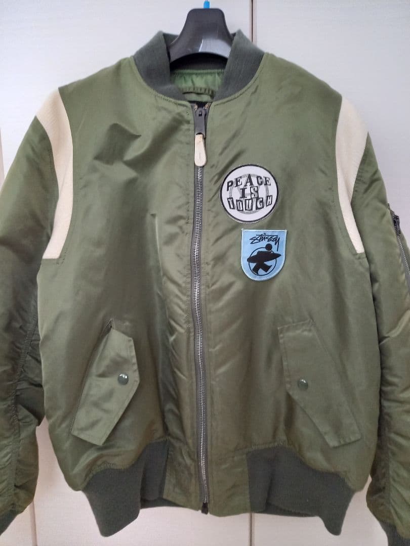 STUSSY ALPHA FRAGMENT MA-1 25周年モデル