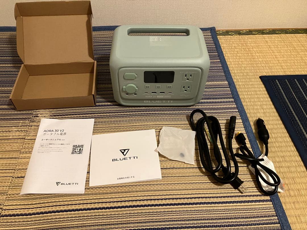 ポータブル電源 AORA 30 ほぼ未使用