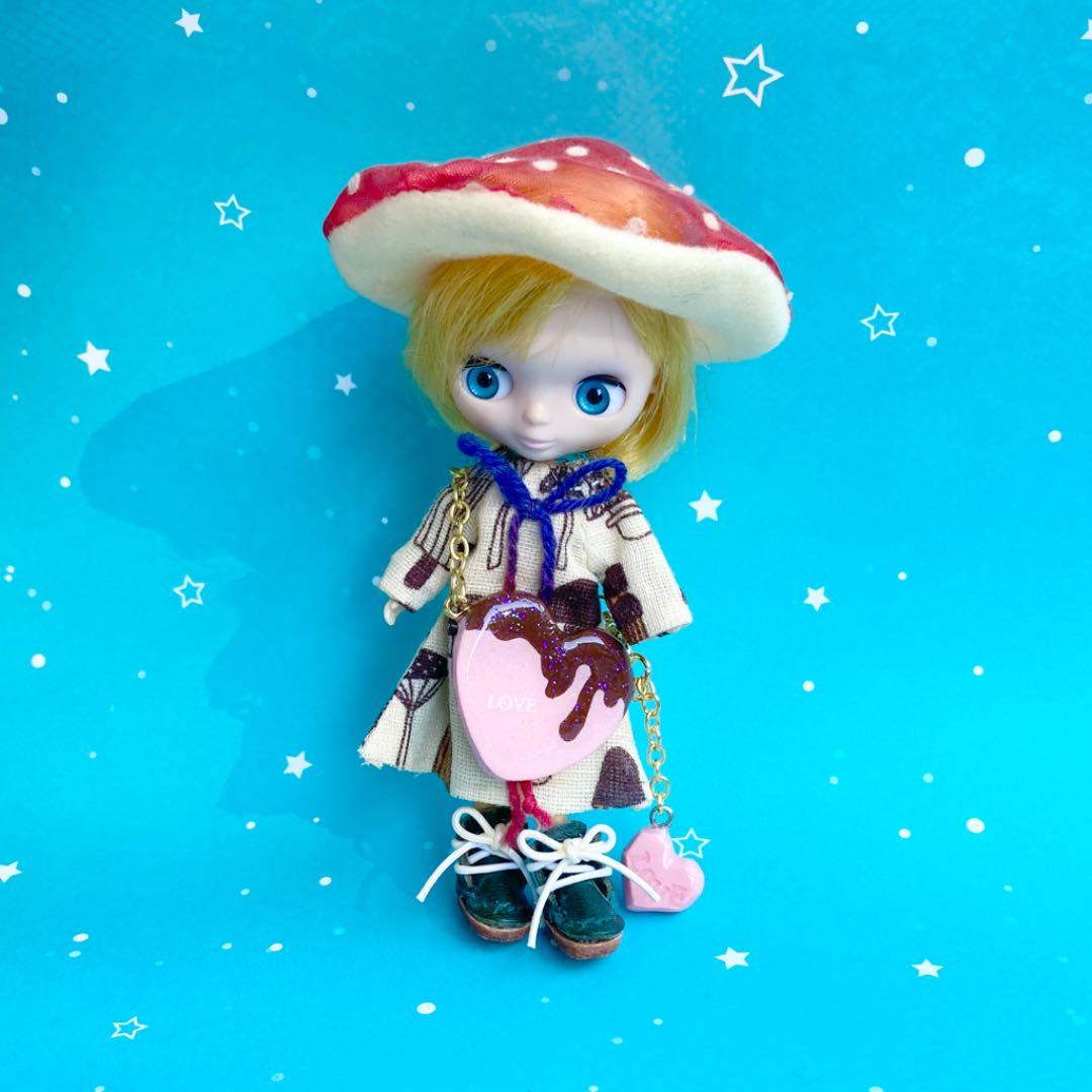 ハートのドール用ショルダー　メルカリショップス