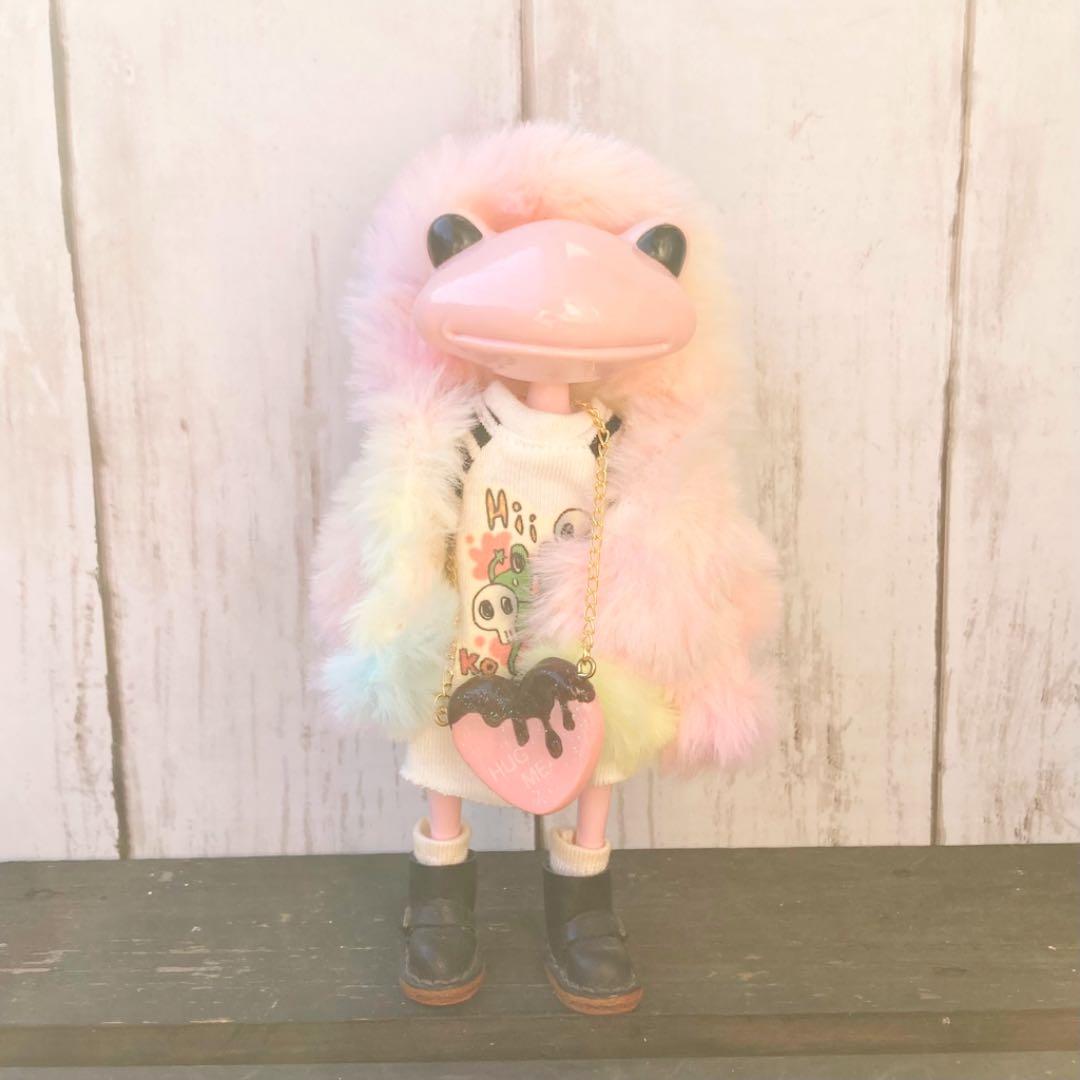 ハートのドール用ショルダー　メルカリショップス