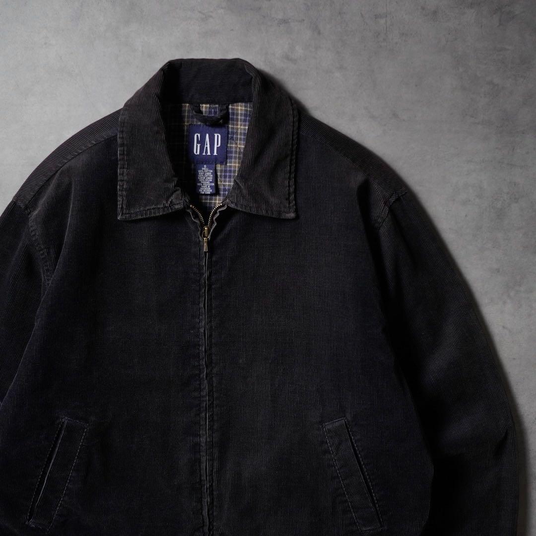 00s OLD GAPコーデュロイ ドリズラージャケット ブラック