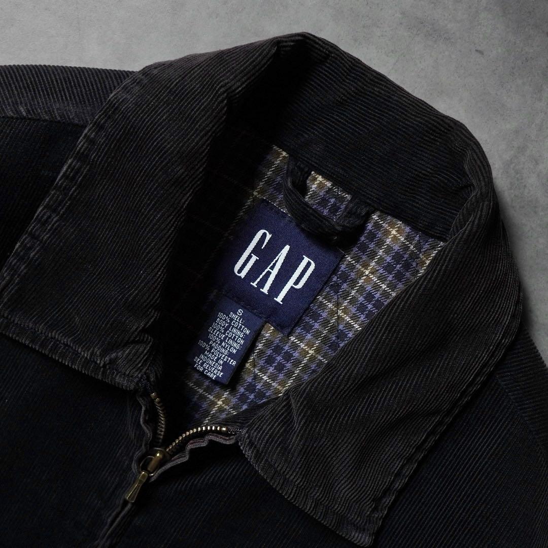 00s OLD GAPコーデュロイ ドリズラージャケット ブラック