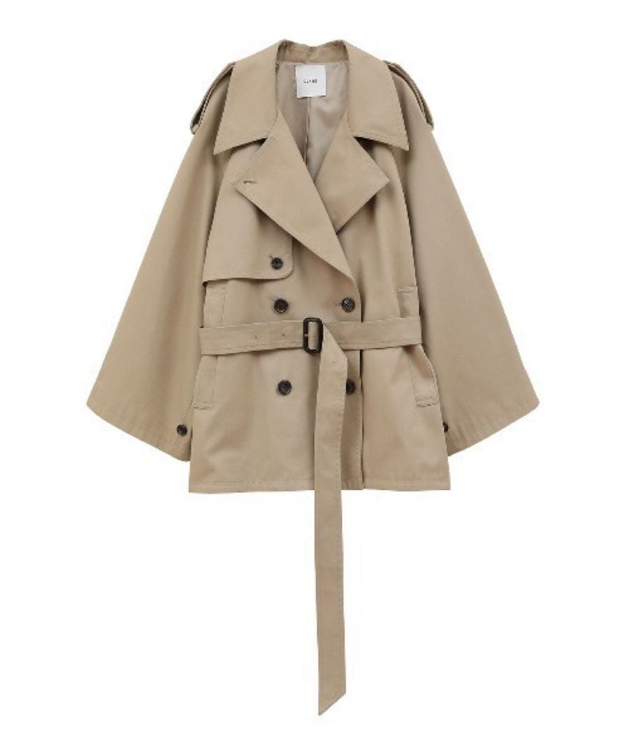 【新品未使用】CLANE OVER SHORT TRENCH COAT