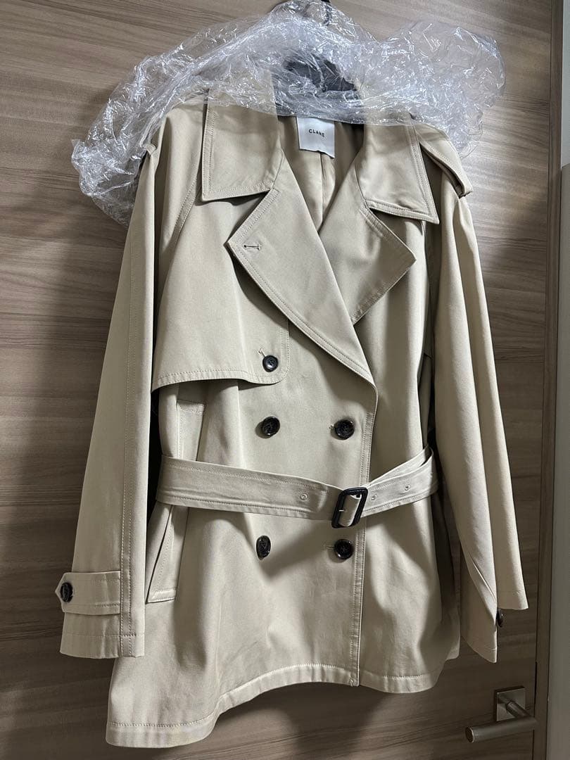 【新品未使用】CLANE OVER SHORT TRENCH COAT