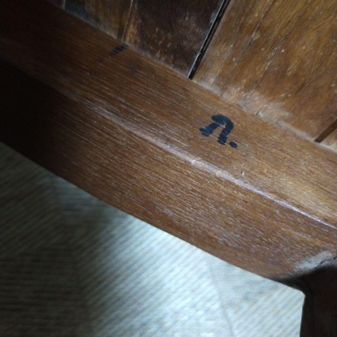 【直接引取り限定!】オールドチーク　無垢材　ナチュラルウッド　チェア　東南アジア