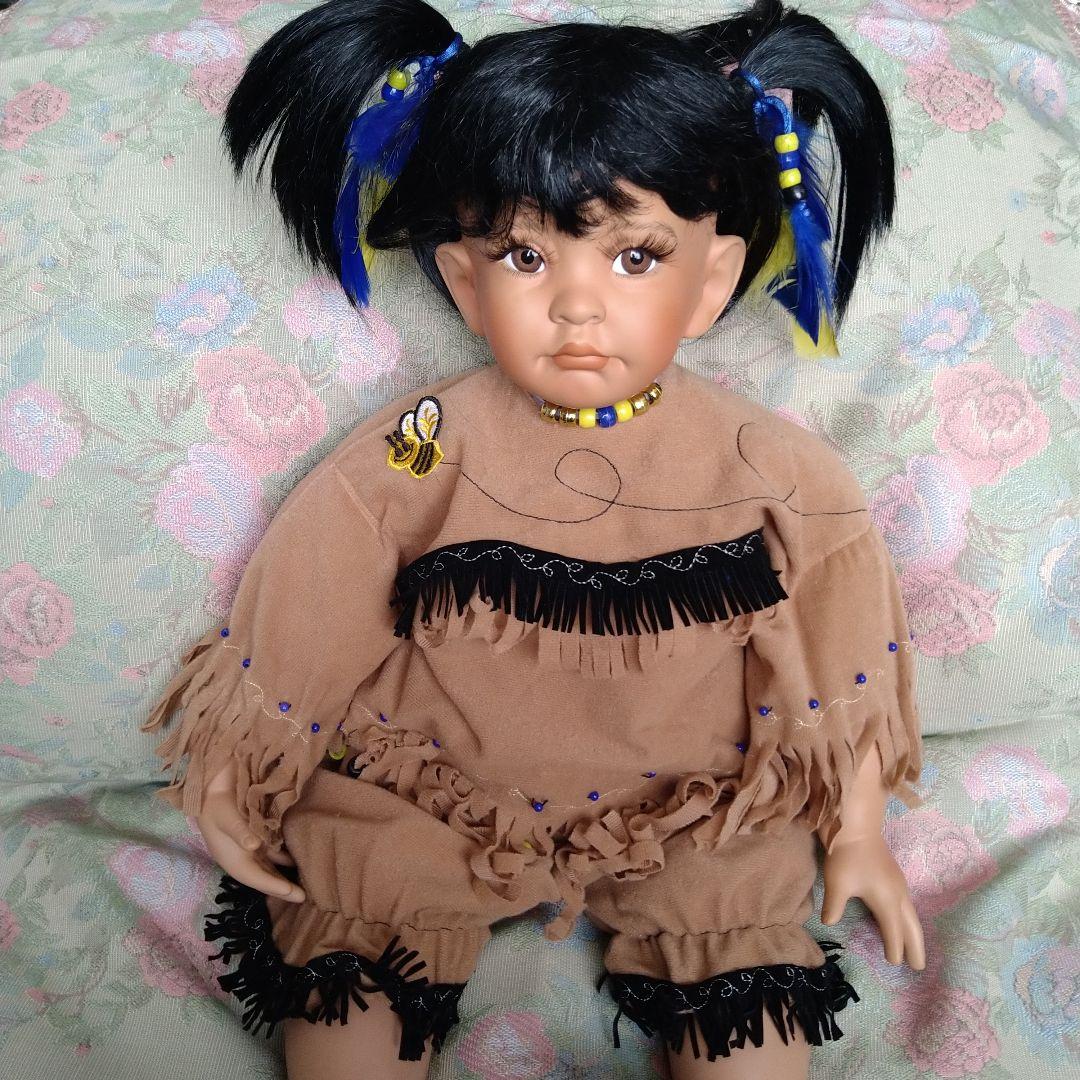 アメリカインディアン．ビスクドール Treasury Collection