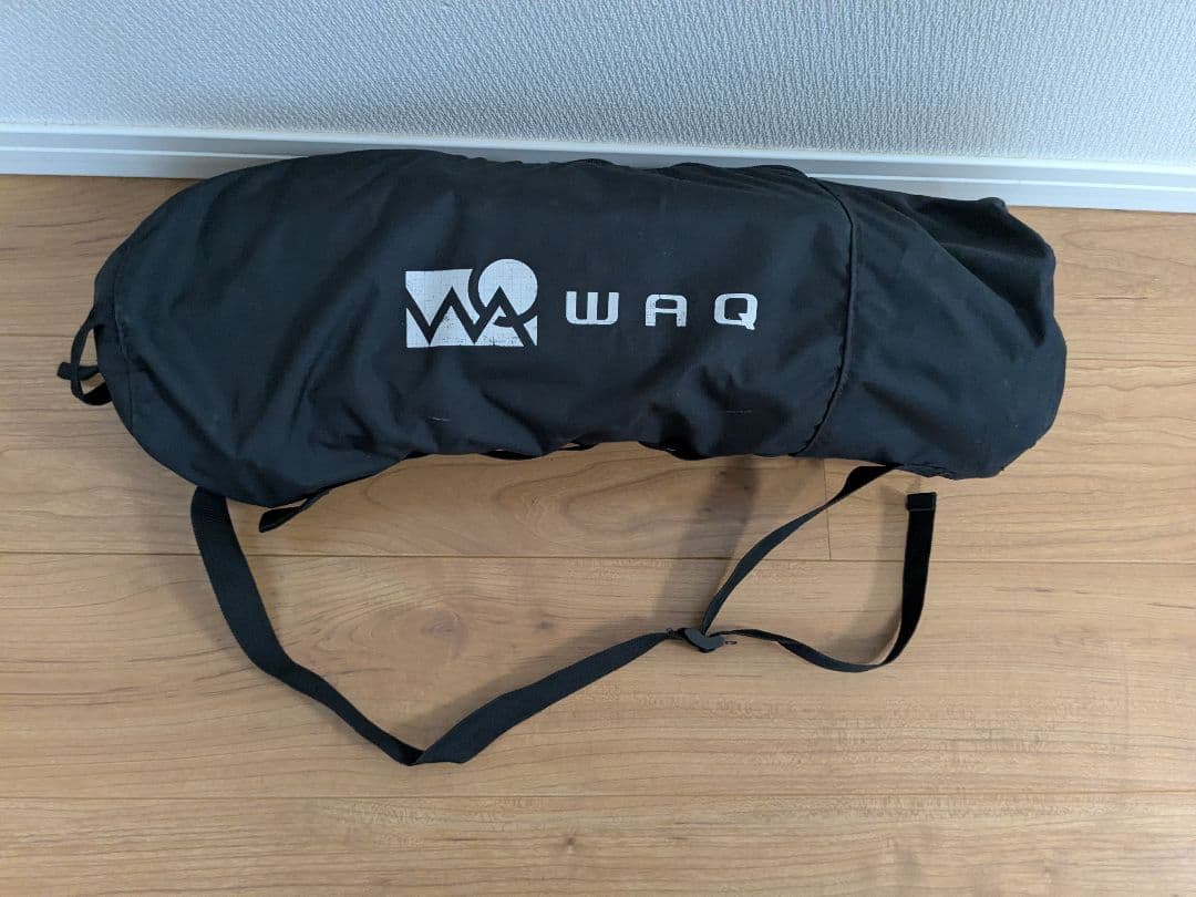 WAQ 2WAY キャンプ コット 軽量 耐荷重150kg ハイ/ロー切替可能