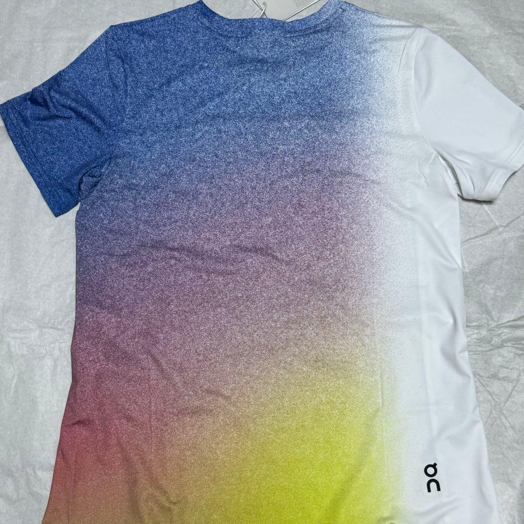 On Court-T テニスウェア ホワイト インディゴ Sサイズ