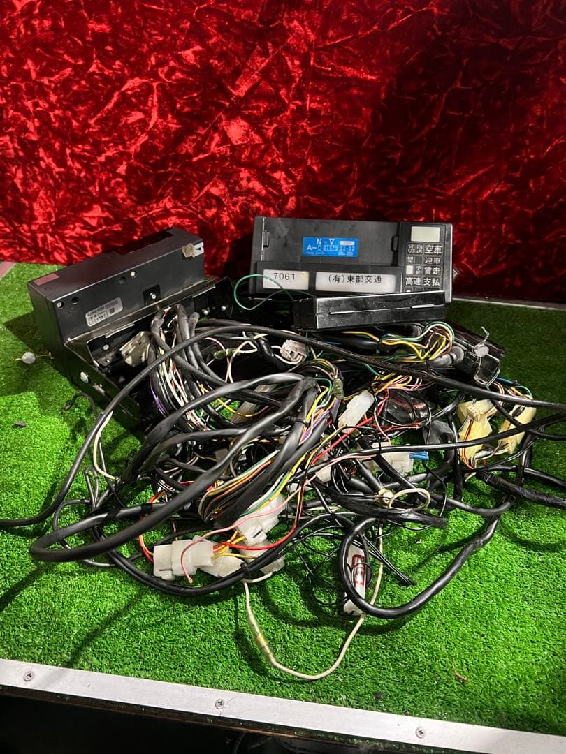 タクシーメーター デジタル表示 配線一式