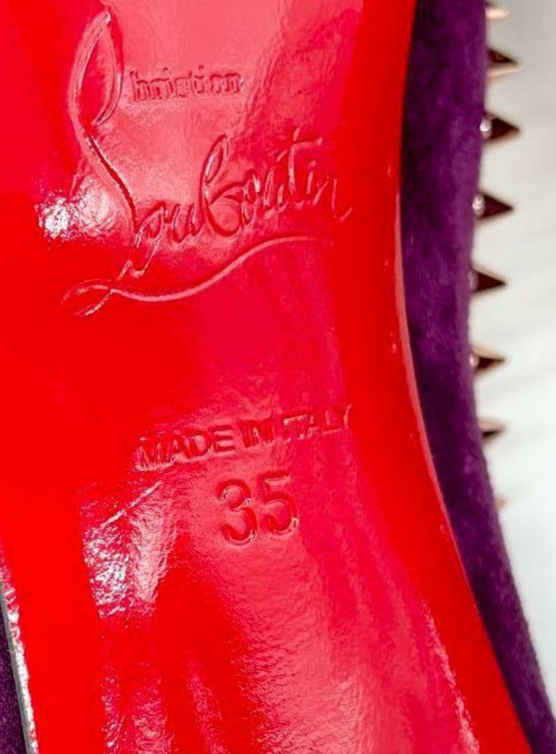【新品未使用】クリスチャンルブタン アンジェリーナ サイズ35（22cm）