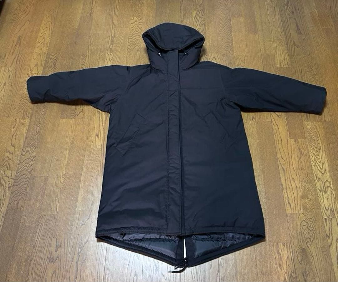 スピック＆スパン 撥水フーデッドダウンコート