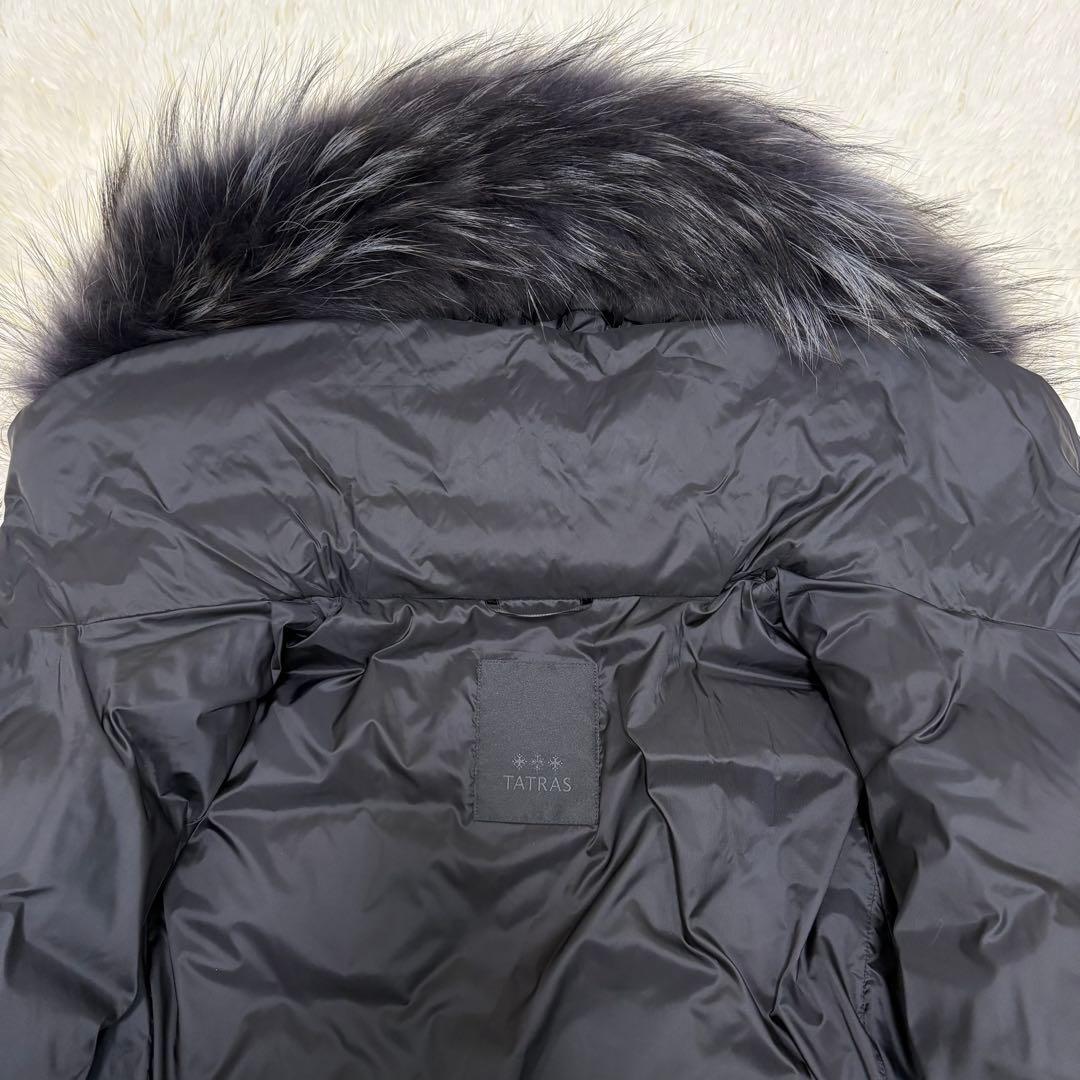 未使用級！TATRAS サルマ 2023年製 ダウンジャケット ファー Lサイズ