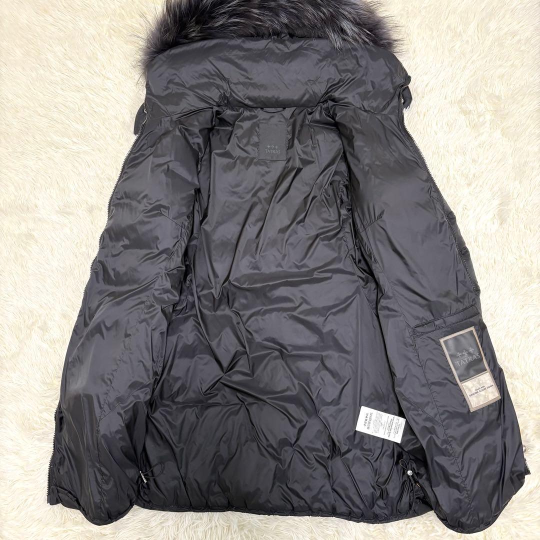 未使用級！TATRAS サルマ 2023年製 ダウンジャケット ファー Lサイズ