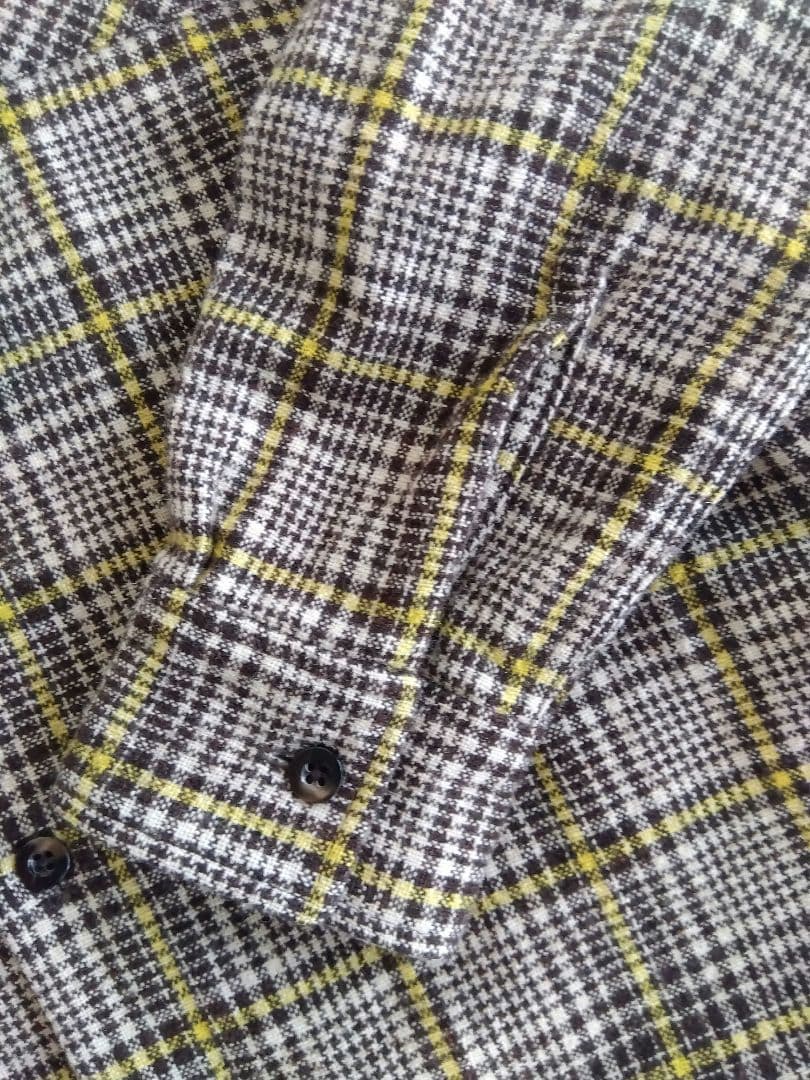 RATS/ チェック柄ネルシャツ/WOOL/ 長袖