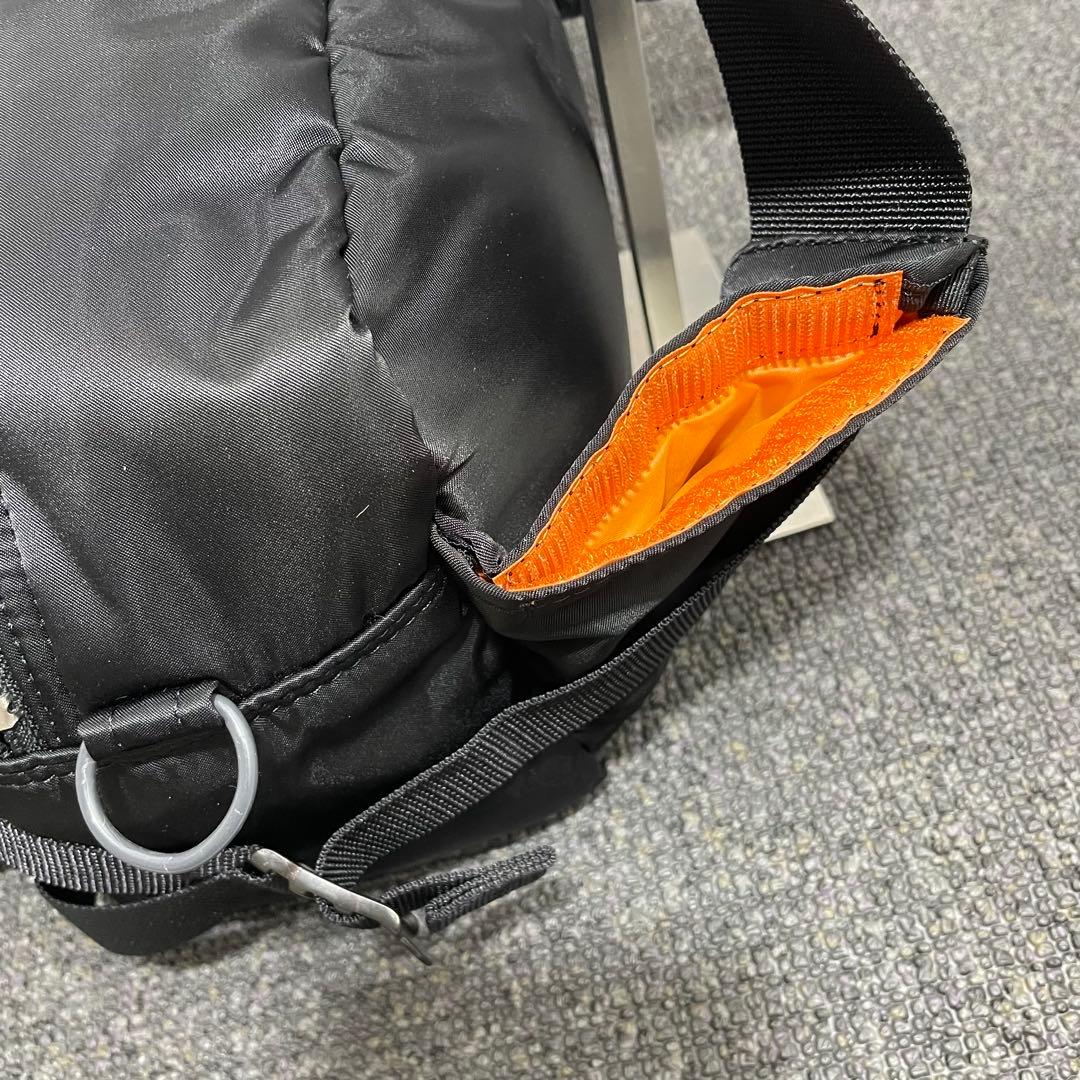 未使用級✨ PORTER タンカー ボディバッグウエストバック 黒 ヒップバッグ