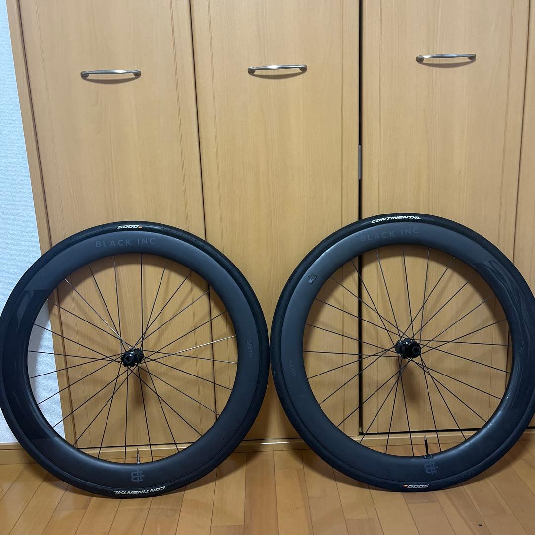 BLACK INK SIXTY カーボンホイールブラックインク56mmハイト