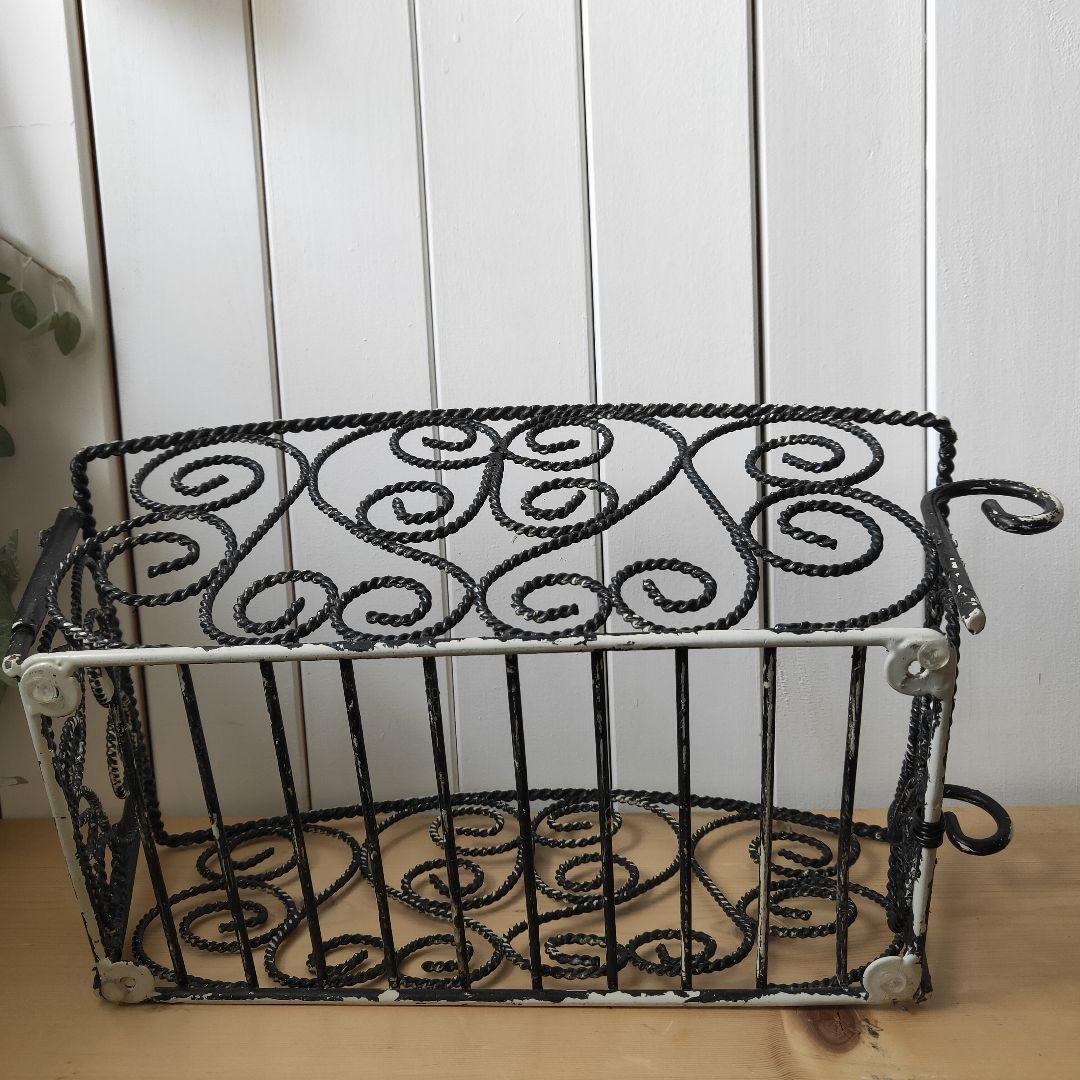 アイアンかご アイアン フランスアンティーク イギリスアンティーク paris