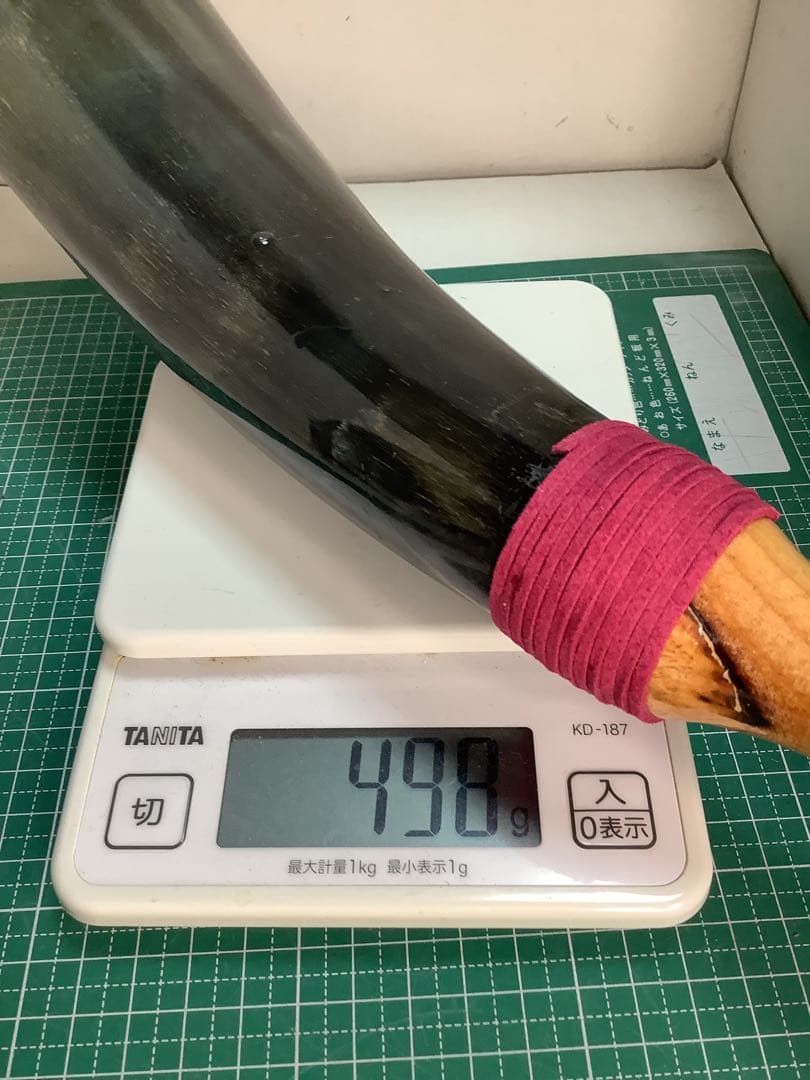 ヤフメリ46・角笛・法螺貝・バッファローホーン・戦国武将・熊除け笛