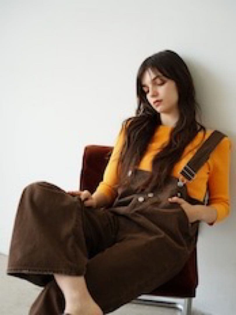 新品今季katrin tokyoルーズサロぺット茶