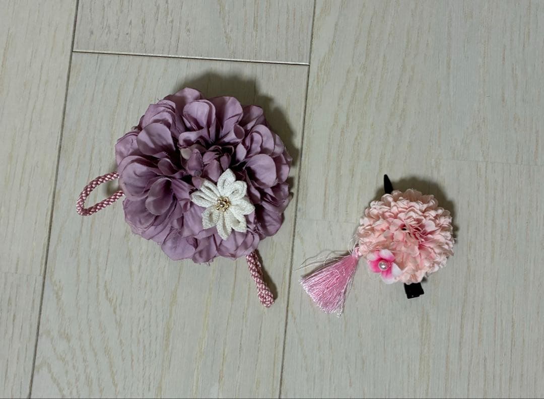 り*ん様 mocomocopowan 七五三　上下着物＆被布コートセット