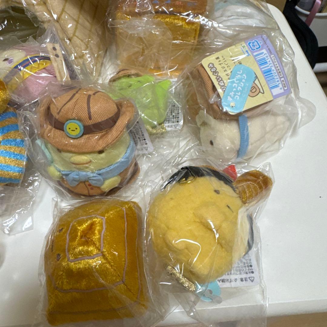すみっコぐらし　コラボ　てのりぬいぐるみ 17点