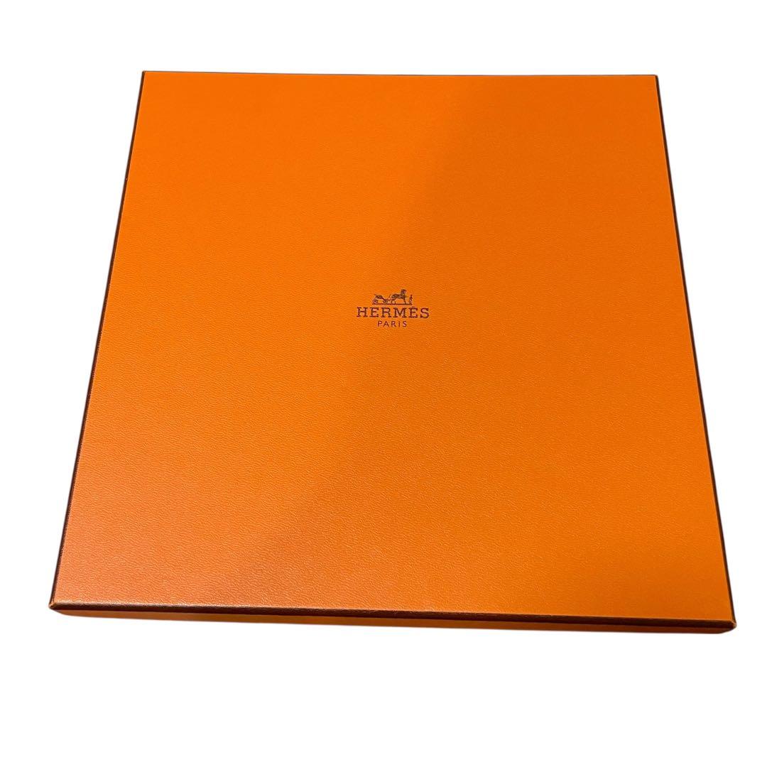 美品‼️HERMES TOUT CUIR　すべて革柄 箱付シルクカレ90希少