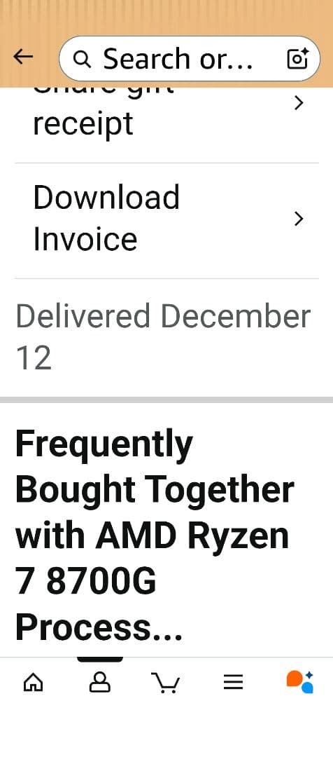 CPU AMD Ryzen 7 8700G CPU