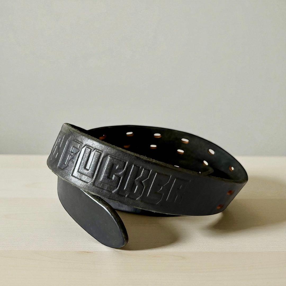 ヒステリックグラマー エンボス 刻印 レザー ベルト