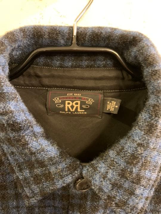 【セール】RRL Wool-Blend Workshirt Sweater