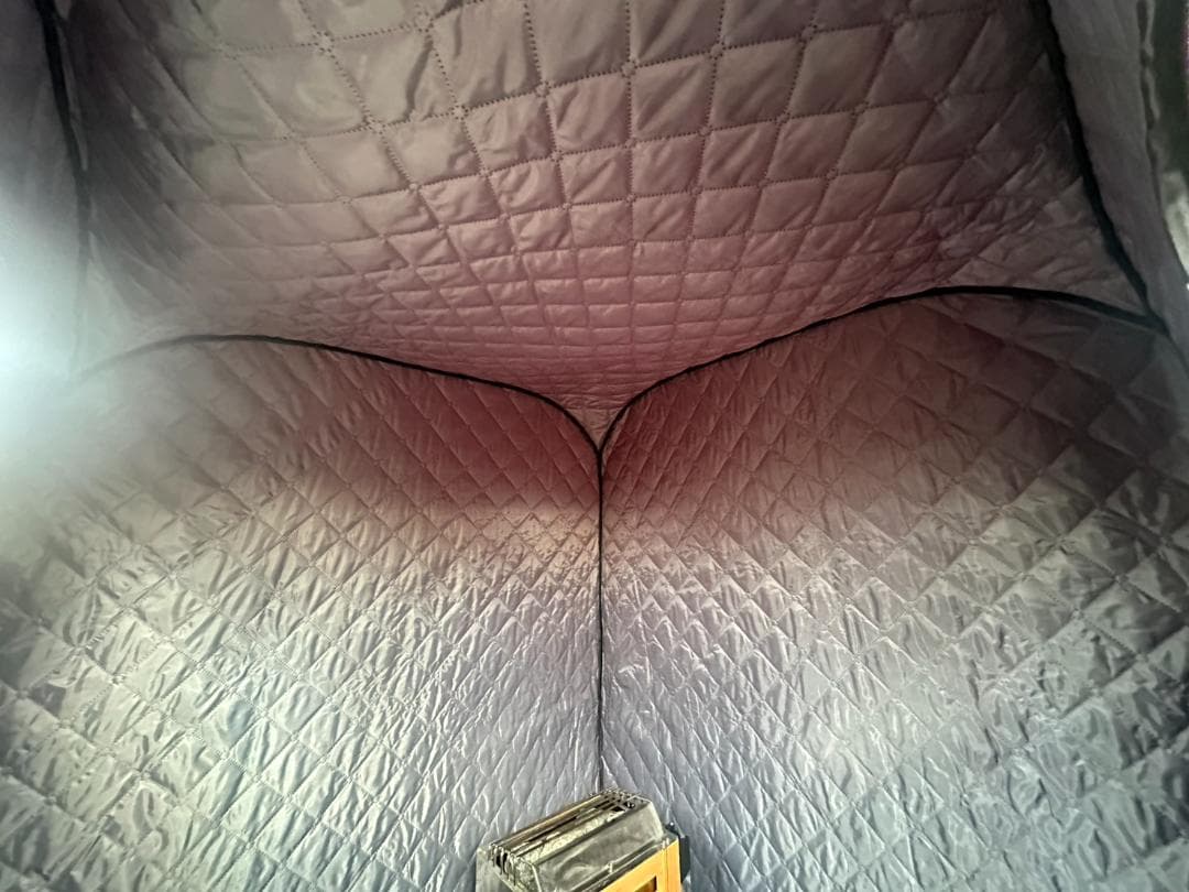 おうちDEサウナ『Rich』：ストーブ【2台】＋２人用テント 専用ひしゃく付