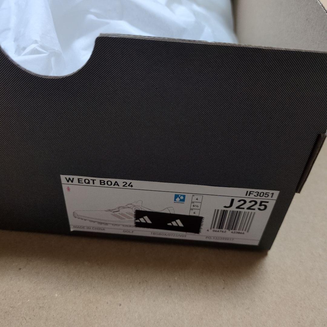 アディダス ゴルフシューズ 23.0cm ホワイト