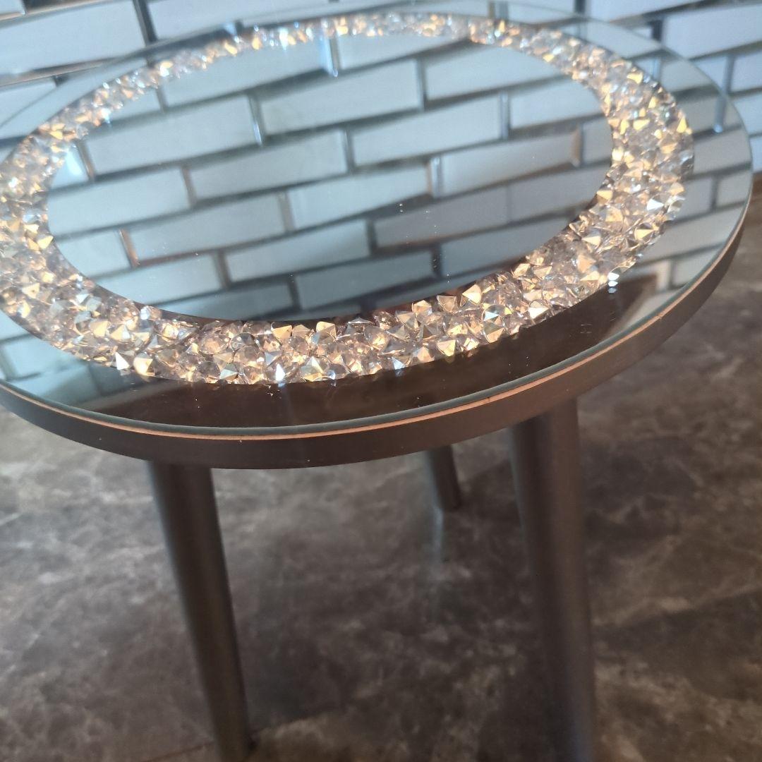 新品♡ミラーサイドテーブル