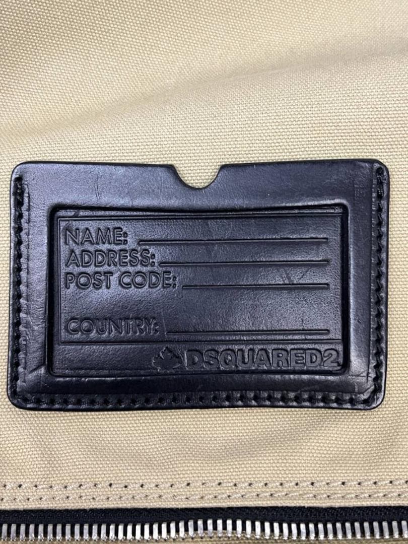 H-183 ディースクエアード2 DSQUARED2 メッセンジャーバッグ