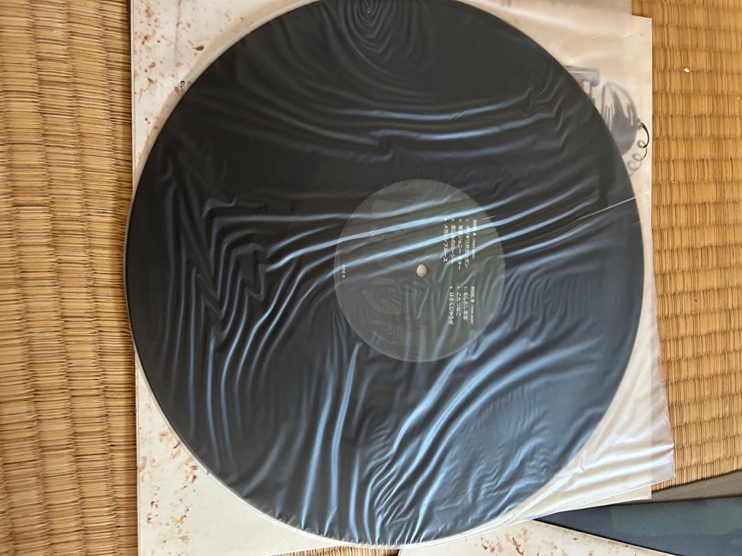 クロマニヨンズ CAVE PARTY レコード＋サイン　＋オマケ色々