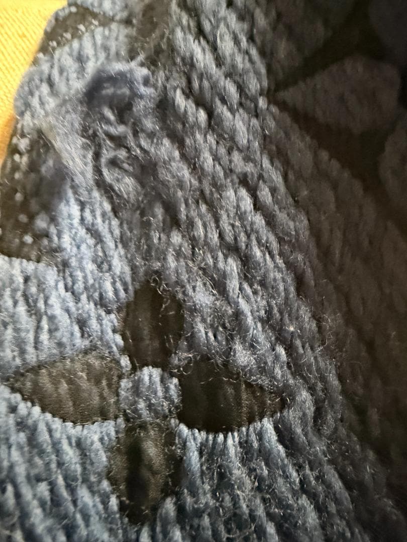 ルイ・ヴィトン エシャルプ・ロゴマニア マフラー モノグラム ブルー