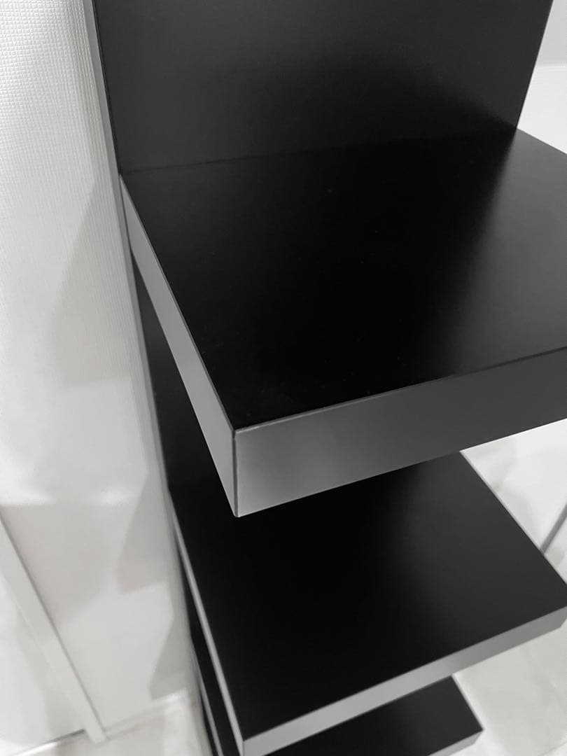 ●●●IKEAウォールシェルフユニットLACKラック黒●●●