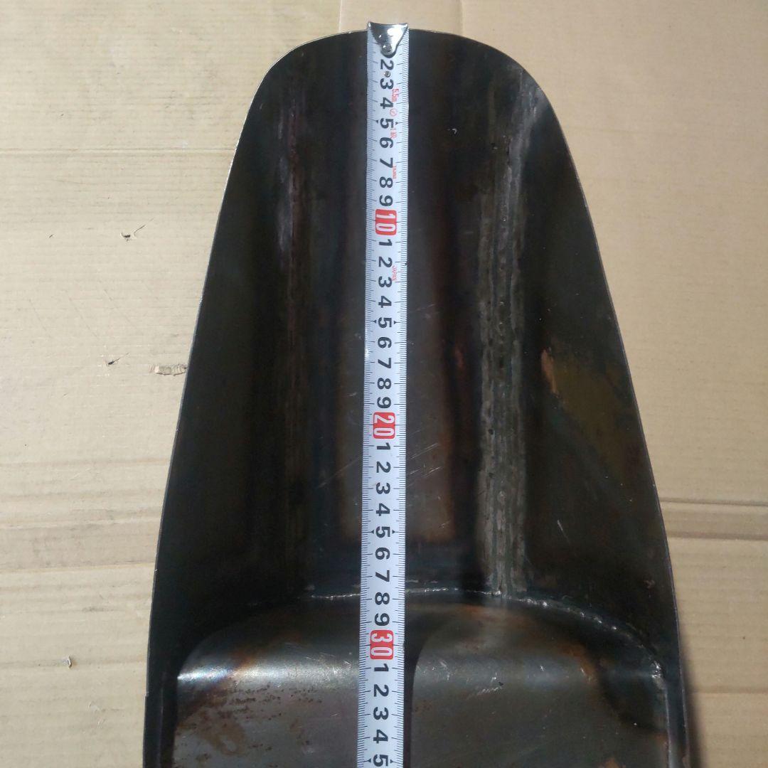 カフェレーサーカスタム シート付きリアフェンダー