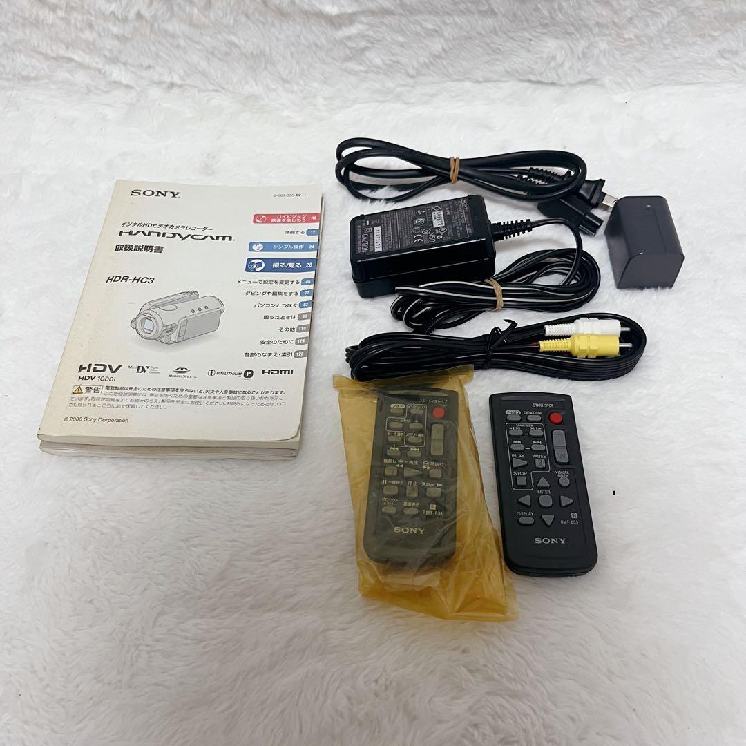 【極美品】SONY HDR-HC3 ビデオカメラ本体