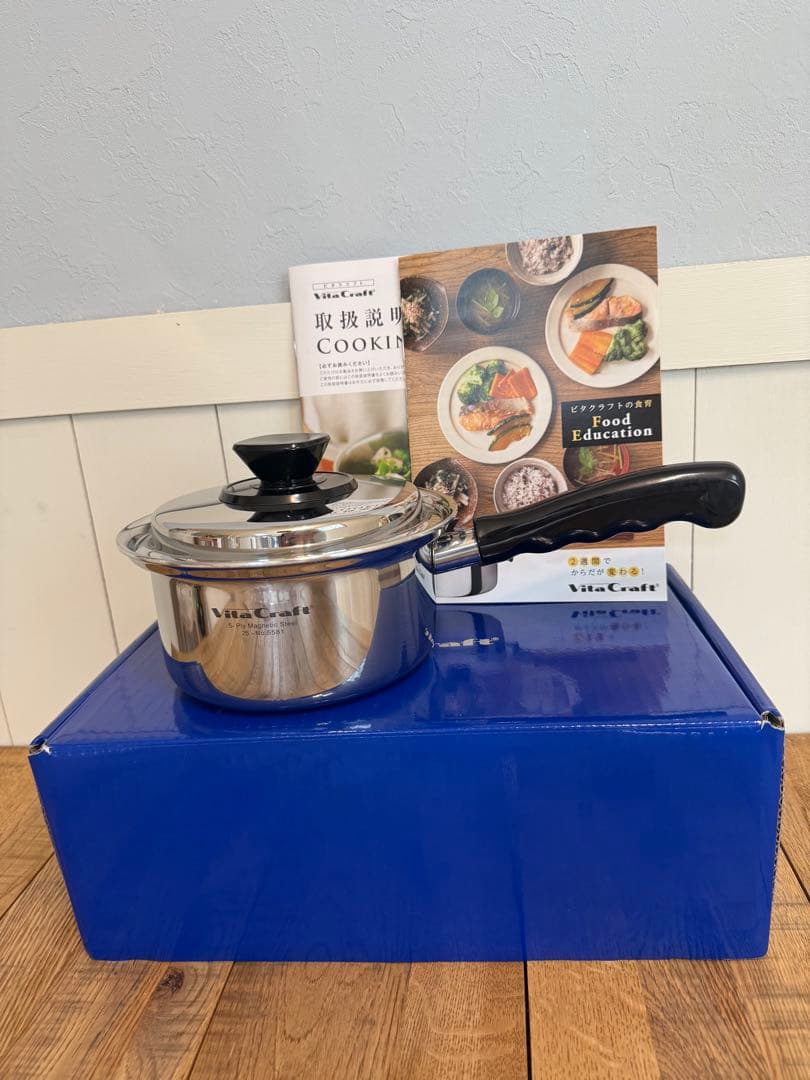 新品　ビタクラフト　Vシリーズ 片手鍋 1.2L