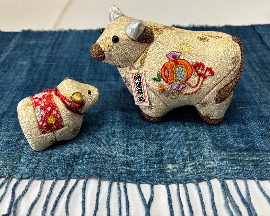 木目込み人形12干支親子