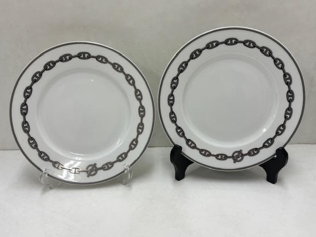 エルメス シェーヌダンクル プレート 2枚