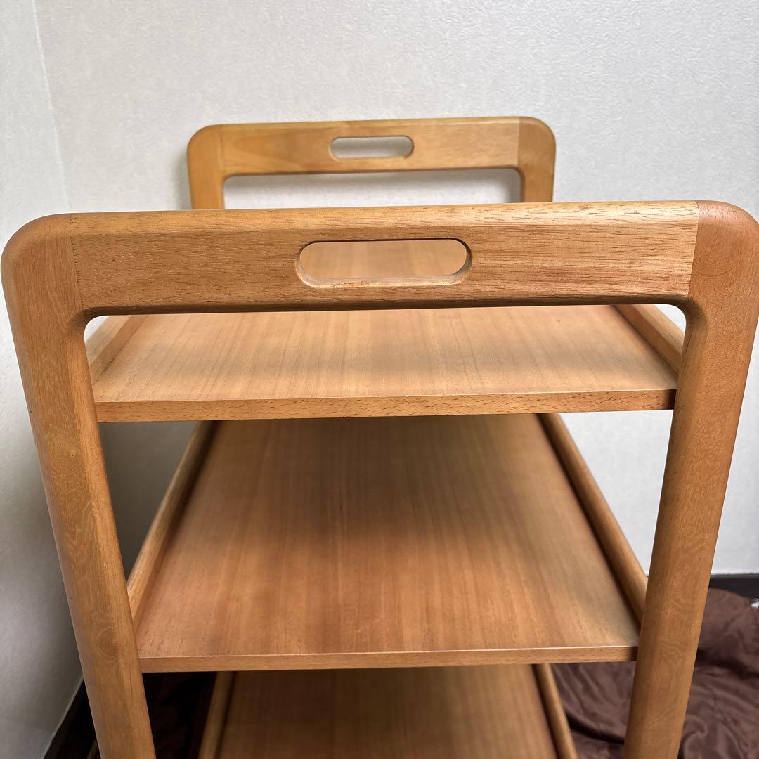 karimoku キッチン ワゴン キャスター付き　3段