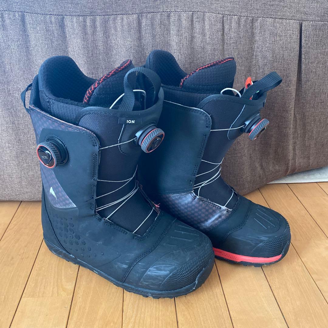 スノーボードブーツ ブラック/レッド　バートン　28cm Burton スノボ