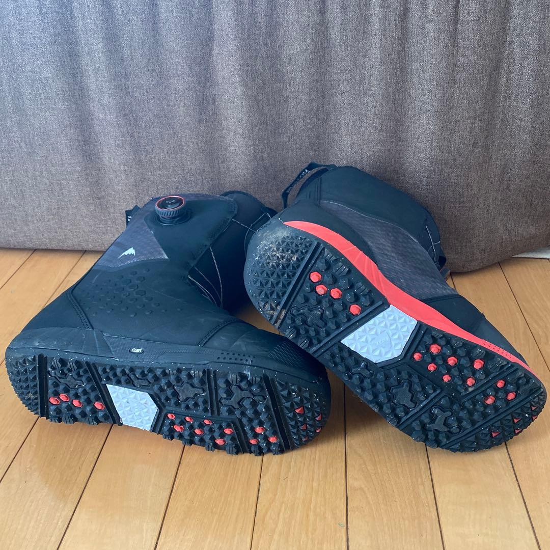 スノーボードブーツ ブラック/レッド　バートン　28cm Burton スノボ