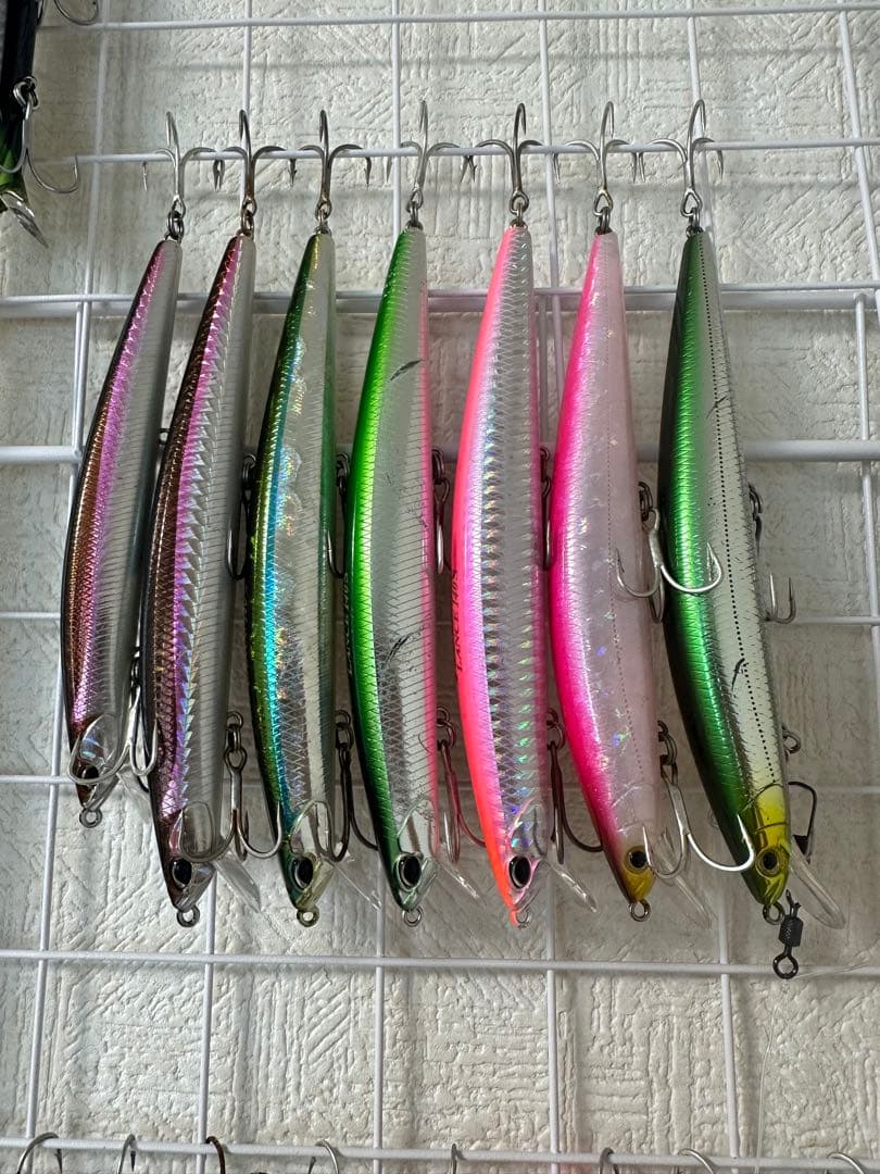 タイドミノーランス140sアスリート14ss 7本セット