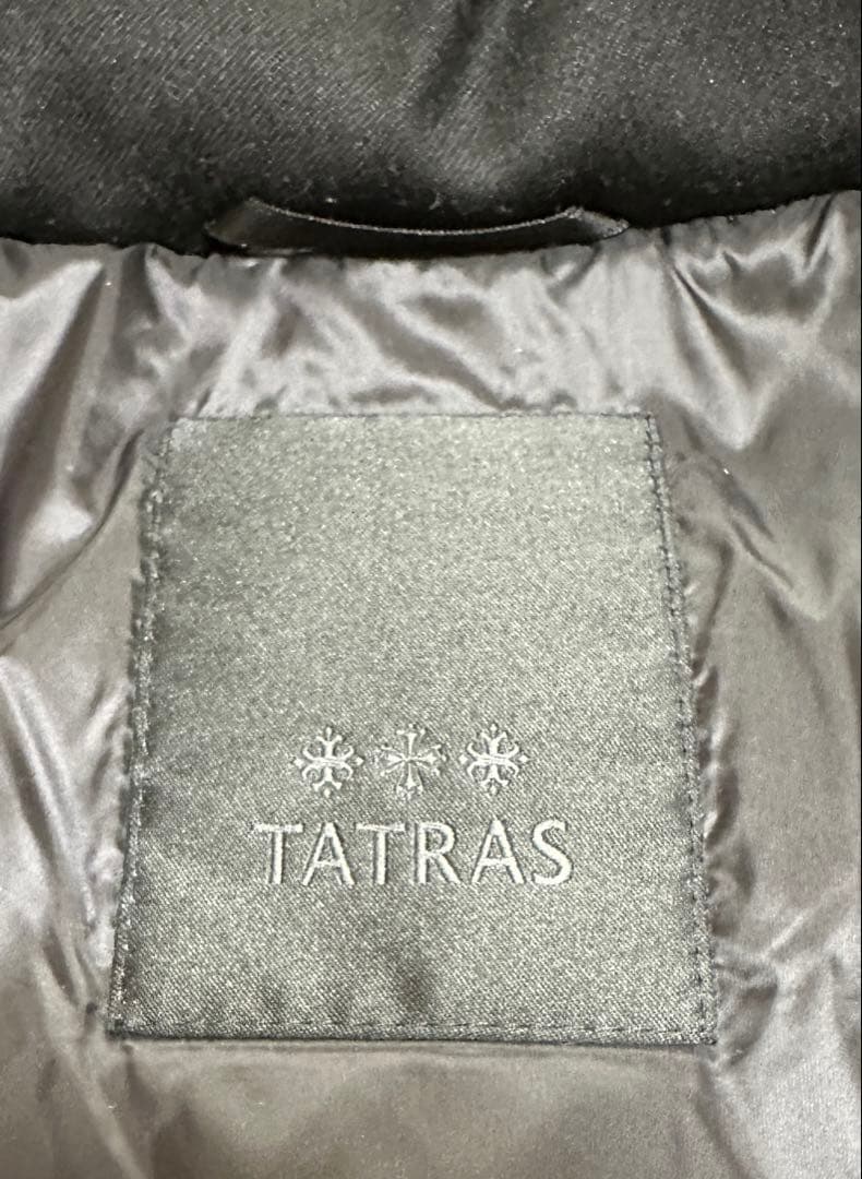 TATRAS タトラス　ラビアナ　02 ブラック ロング ダウン ジャケット
