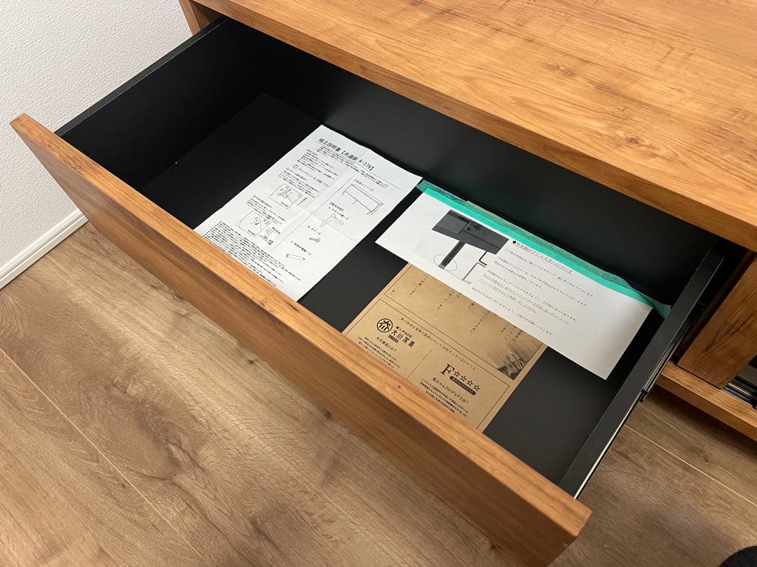 大川家具　幅143cm 日本製テレビボード TOT-006(東馬)
