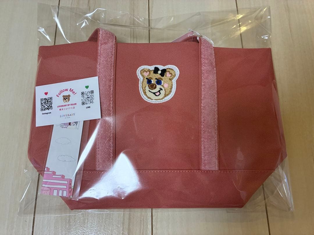 【新品未使用 本日中発送】LOVE BABY ピンク トートバッグ