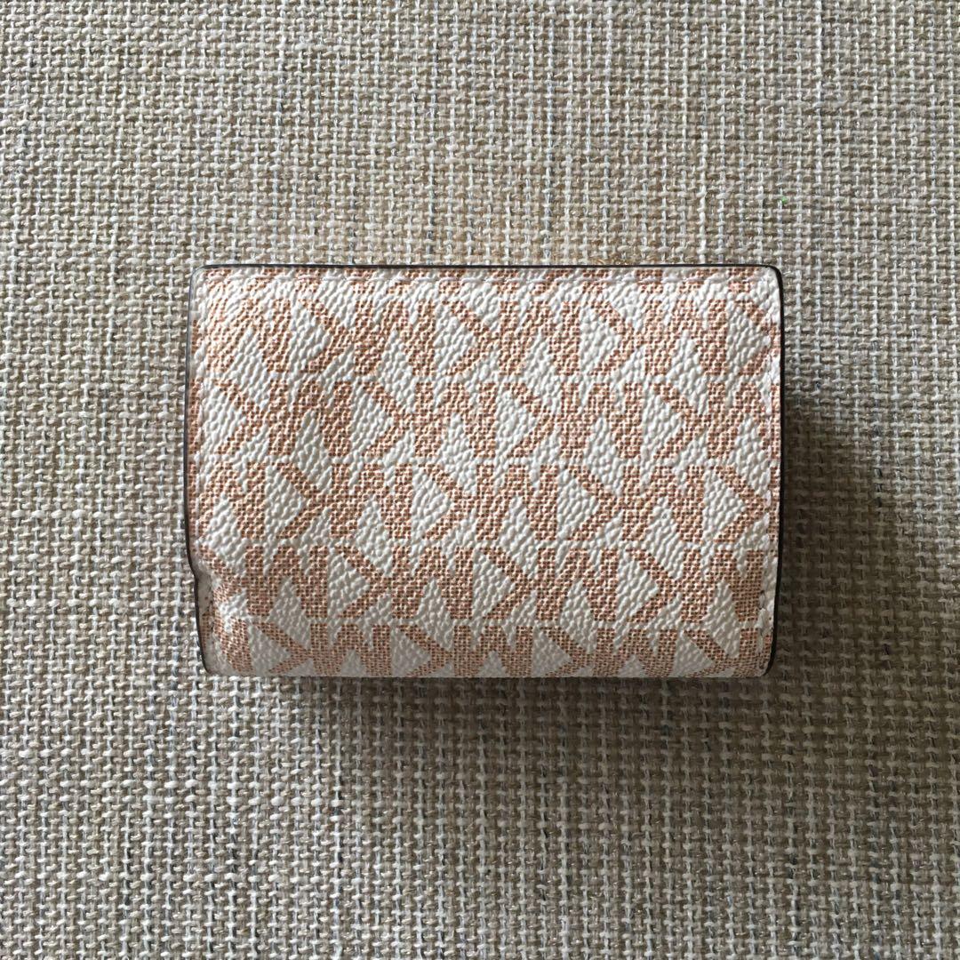 新品　MICHEAL KORS マイケルコース　三つ折り　財布　ピンク