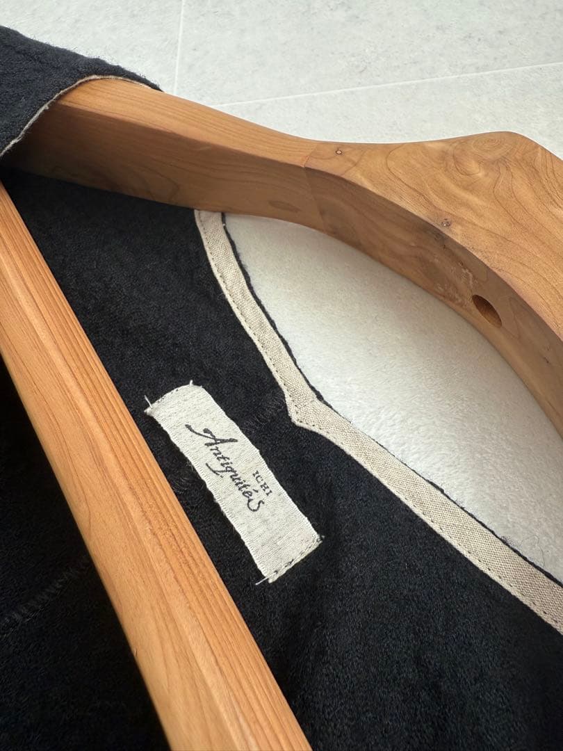 ichi Antiquités イチアンティークス　コットンウールワンピース